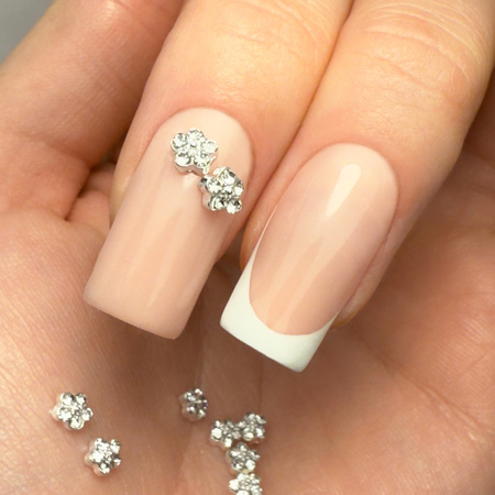 Décorations pour ongles : fleurs 3D Molly Nails K1122, lot de 10