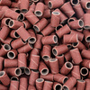 Maniküre- und Pediküre-Kappen, Schleifhülsen, Zylinder 6 mm, Körnung 240, braun, 1000 Stück
