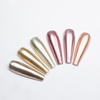 Nail powder with mirror effect, box of 6 colors, Molly Nails No. 3