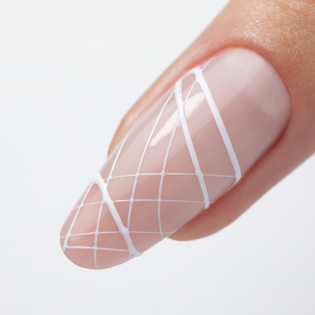 Żel do zdobień Spider Gel MollyNails white biały HEMA/Di-HEMA Free 5g