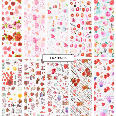 Láminas de transferencia, 10 unidades de 100 cm, XKZ 32-03