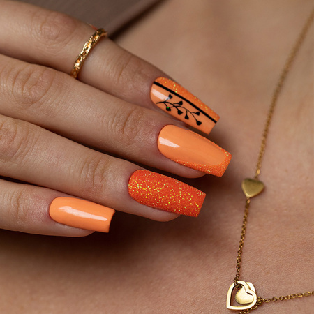 Polvere per unghie Orange Paradise MollyLac 1 g n. 7