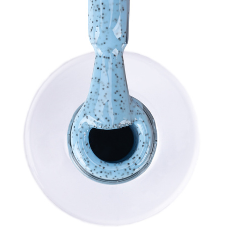 10 + 1 gratis LED/UV-Hybridlack „Gel Polish Blues Ocean Dots“ von AlleLac, HEMA/Di-HEMA-frei, 6 g