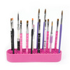 Professional organizer stand for brushes and other cosmetic accessories - pink