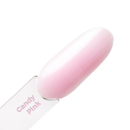 Jelly Builder Gel von Molly Nails – Candy Pink, ein festes Gel zum Aufbau einer dichten Gel-Schicht, HEMA/Di-HEMA-frei, 50 g