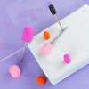 Nośnik trzpień mandrel gumowy na kapturki do pedicure 10 mm