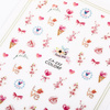 Self-adhesive Valentine's Day nail stickers CA-232