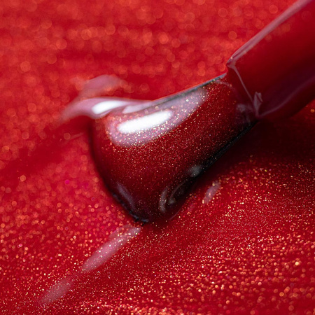 Гібридний лак Molly Nails Elite Women Russian Glitter без HEMA/Di-HEMA, 8 г, № 40