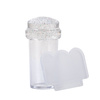Tampon en silicone pour plaques, diamètre 2,3 cm, transparent