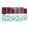 Wassertransfer-Aufkleber für die Nägel – Blumen Nr. 724
