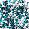 Zirconios de cristal para uñas SS10 Blue Zircon, aprox. 50 unidades.