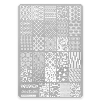 Пластина з візерунками для штампів plus-026