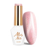 Smalto ibrido LED/UV Gel Polish Pinks Cat Eye Pastel n. 181 Molly Nails senza HEMA/Di-HEMA 8 g