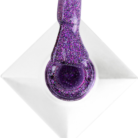 Vernis hybride Molly Nails Shocking Shine Time Lie sans HEMA/Di-HEMA, 8 g, n° 682