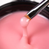 Gel de construction auto-nivelant, dur, de densité moyenne, Molly Nails Faded Pink, sans HEMA/Di-HEMA, 50 g