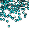 SS3 Blue Zircon glass nail rhinestones, approx. 50 pcs.