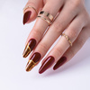 Lakier hybrydowy Molly Nails Elite Women Burgundy HEMA/Di-HEMA Free 8g Nr 41