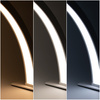 Lampe cosmétique LED en arc de 35 W, de bureau, sans ombre, blanche, taille L, HQ-75X