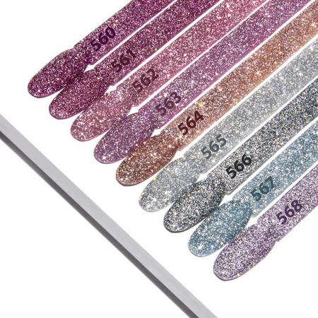 Lakier hybrydowy Molly Nails Flashing Lights Bitter Brown HEMA/Di-HEMA Free 8g Nr 564