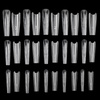 Moldes dobles tipo sándwich para la construcción de uñas «Sandwich dual forms» en estuche W555 de Molly Nails, 240 unidades