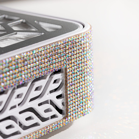 Професійний касетний пилозбірник з функціями TURBO та PAUZA X15 41 Вт від Molly Nails із цирконіями, довжина кабелю — 3 м