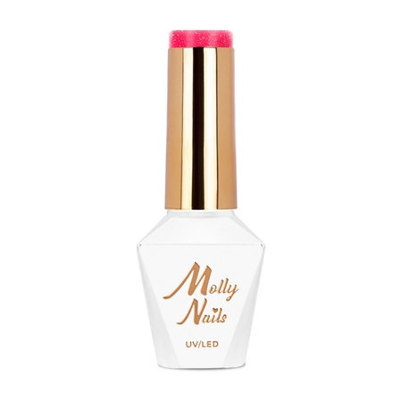 Molly Nails Flashing Lights Neon Hippie Bling Hybrid Nail Polish HEMA/Di-HEMA Free 8g No. 644
