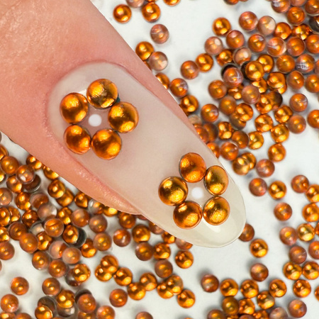 ShinePins: borchie lisce, decorazioni scintillanti per unghie, medie, NTN Premium n. 3, 5 g