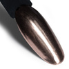 Polvere per decorazioni sulle unghie con effetto specchio MollyLac Glass Effect Brown n. 10