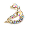 Molly Nails 3D A/B diamond heart nail decorations, 10 pieces