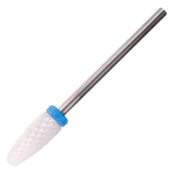 Ceramic burr for removing Tirch Cylinder material