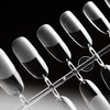 Tips para alargar rápidamente las uñas Flexi Tips Molly Nails, ovaladas, 240 unidades