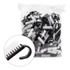 Small black manicure and dust brush, 100 pcs