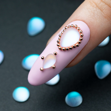 Décorations pour ongles « petits cailloux » Molly Nails, 20 pièces