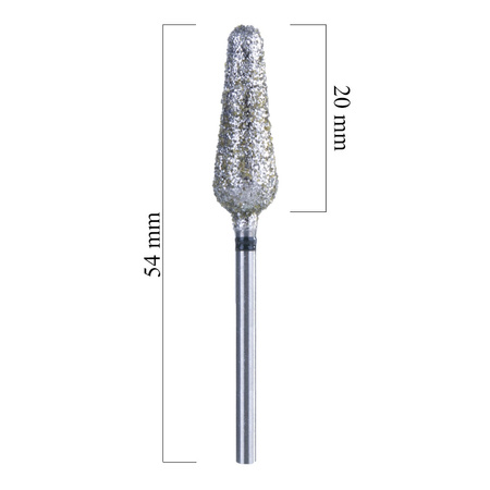 Frez podologiczny diamentowy ostry L10X