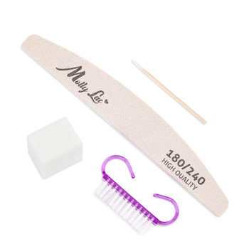 Safe Standard nail styling kit MollyLac 180/240 nail file