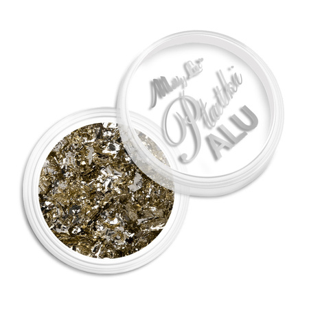 MollyLac Metallic Nail Dust Aluminum Flakes 0.2 g No. 10