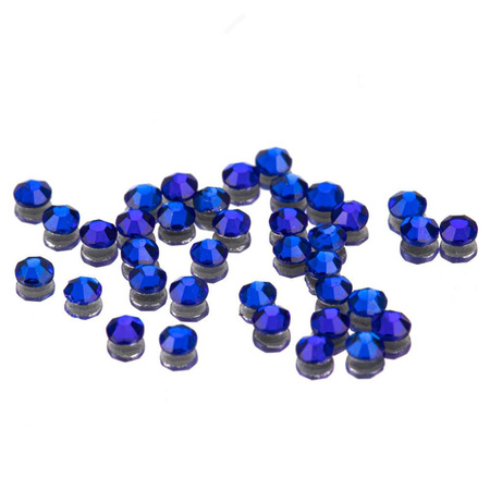 SS5 Sapphire Glass Nail Rhinestones, approx. 50 pcs
