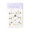 Autocollants pour ongles fins et autocollants Emoji n° 1024