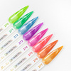 Smalto ibrido LED/UV Gel Polish Cat Eye Pastel n. 273 Violet Molly Nails senza HEMA/Di-HEMA 8 g