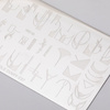 Placa para sellos con motivos de Nicole Diary n.º 237