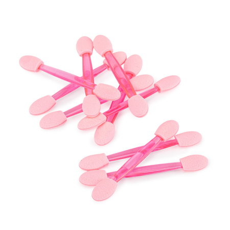 Applicatore a forma di marionetta per l'applicazione del glitter Molly Nails, rosa, 10 pezzi