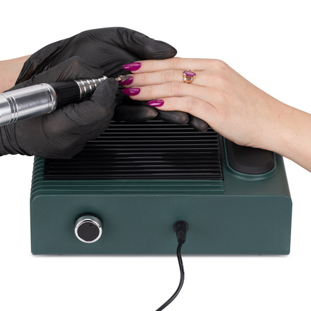 No Name 80W Cassette-Style Dust Collector, 1-Fan, Green, Model 858-1