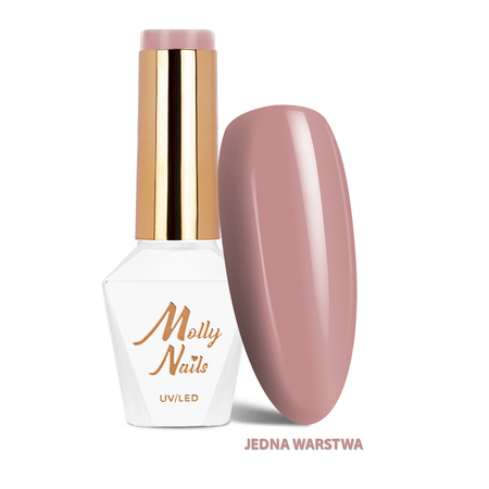 Vernis hybride LED/UV Gel Polish Sorbet n° 290 Lemon Cream Molly Nails sans HEMA/Di-HEMA 8 g