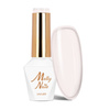 Vernis hybride Molly Nails French Manucure Beige Blanc sans HEMA/Di-HEMA 8 g n° 131