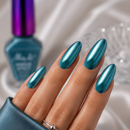 MollyLac Classic Nail Polish, Mirror Effect (Mirror/Metallic), No. 02, 10 ml