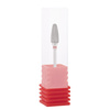 Carbide burr, cone, round, red, delicate