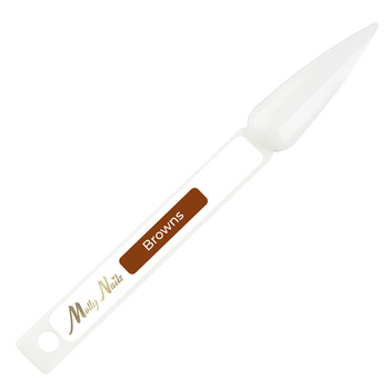 Schablone zum Bemalen von Molly Nails Browns-Stäbchen