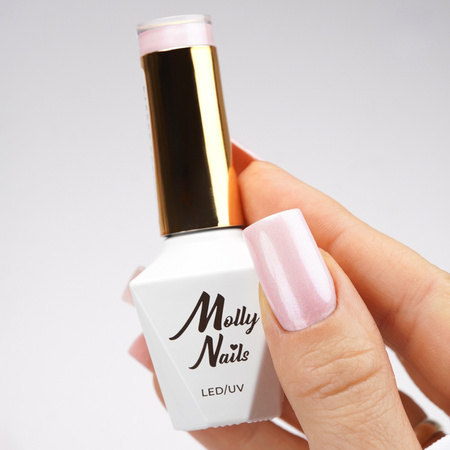 LED/UV Gel Polish Business Class No. 312 Sheer Elegance by MollyNails, HEMA/Di-HEMA Free, 8 g