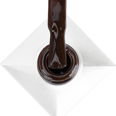 Lakier hybrydowy Molly Nails Choco Dreams Cocoa Cookie HEMA/Di-HEMA Free 8g Nr 358