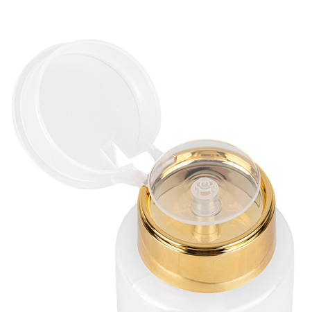 Pumpspender für Flüssigkeiten, goldfarben, 150 ml